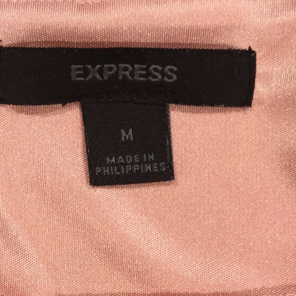 Express Rose color empire tank - Picture 2 of 3